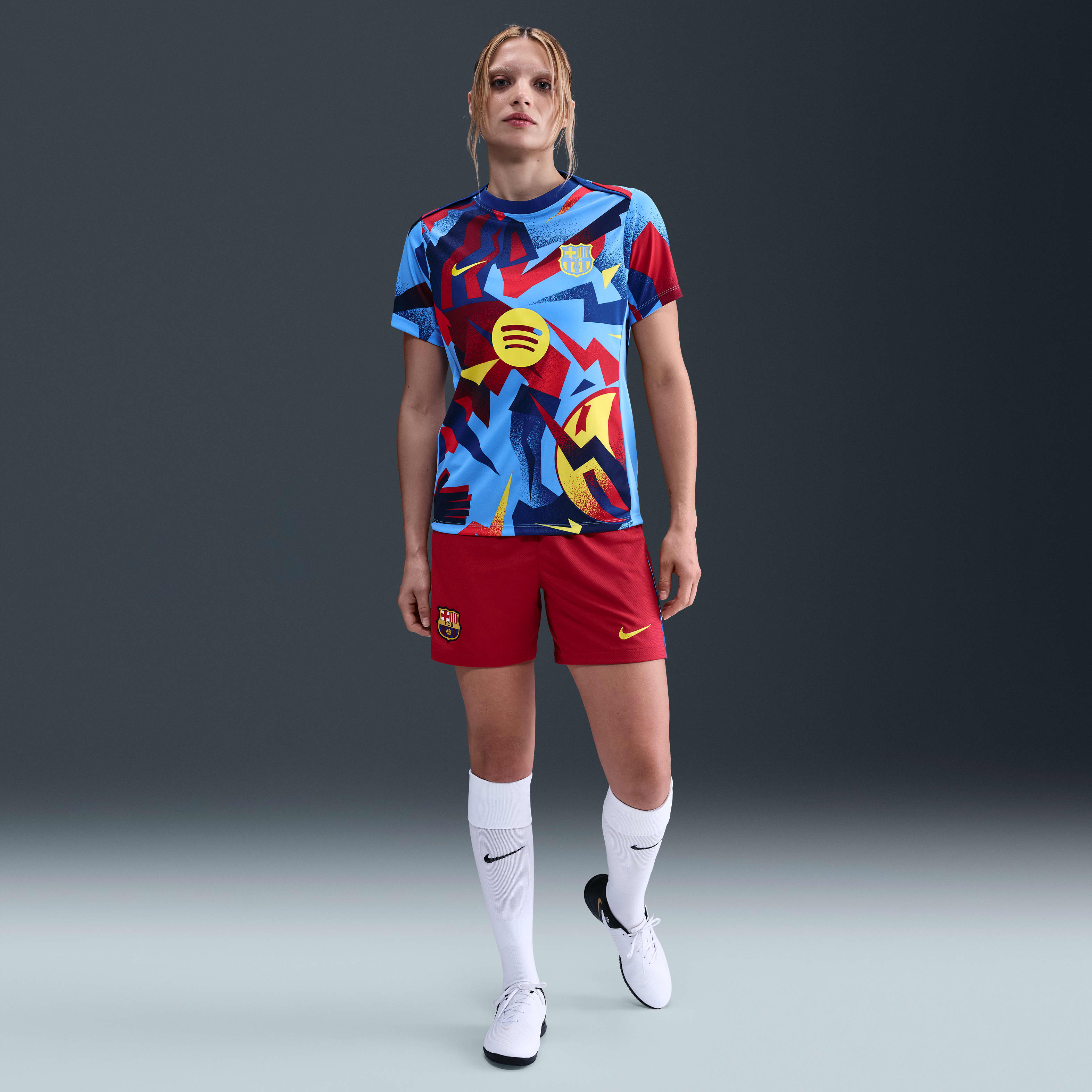 ウェア FC Barcelona Nike Dri-FIT uniform Nike FC Barcelona Standard Issue Away Men's Nike Dri-FIT Soccer